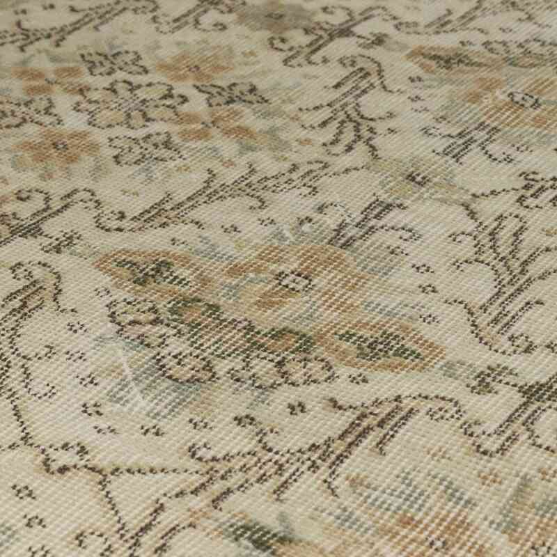Alfombra Vintage Turca Anudada a Mano - 122 cm x 201 cm - K0066595