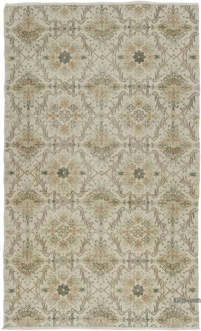 Alfombra Vintage Turca Anudada a Mano - 122 cm x 201 cm