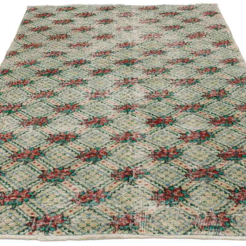 Vintage Turkish Hand-Knotted Rug - 3' 10" x 6' 3" (46 in. x 75 in.) - K0066596