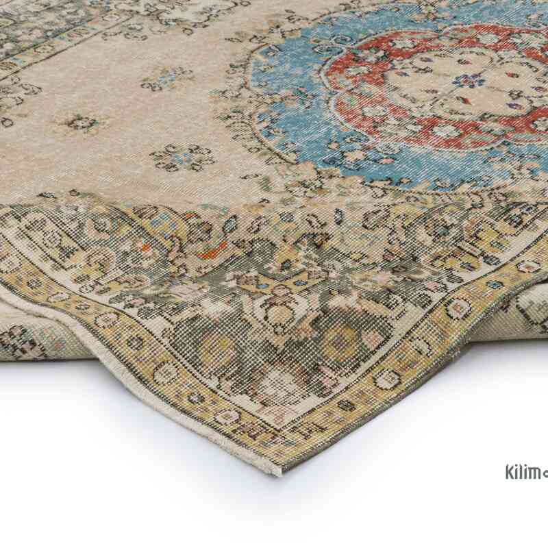 Vintage Turkish Hand-Knotted Rug - 5' 9" x 9' 7" (69" x 115") - K0066597