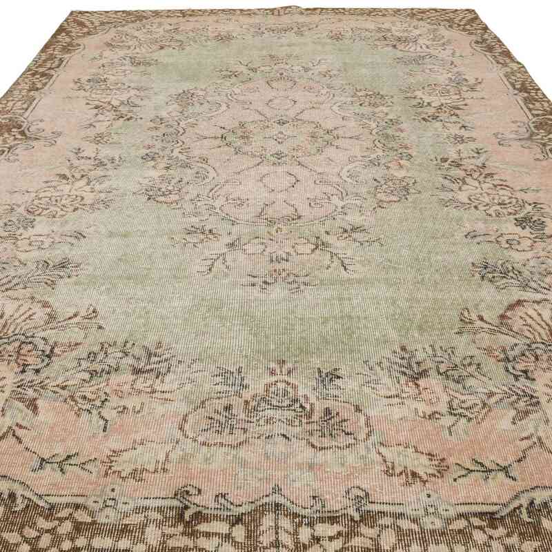 Vintage Turkish Hand-Knotted Rug - 6' 7" x 10' 6" (79" x 126") - K0066601