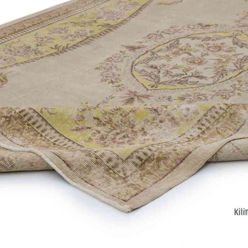 Alfombra Vintage Turca Anudada a Mano - 204 cm x 307 cm - K0066611