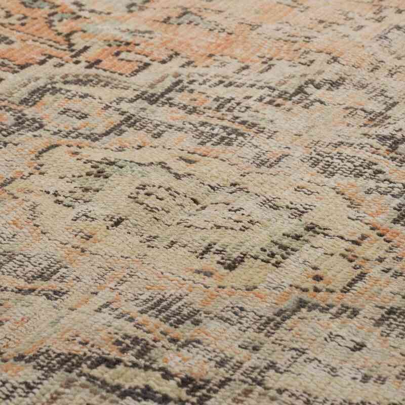 Alfombra Vintage Turca Anudada a Mano - 145 cm x 265 cm - K0066613