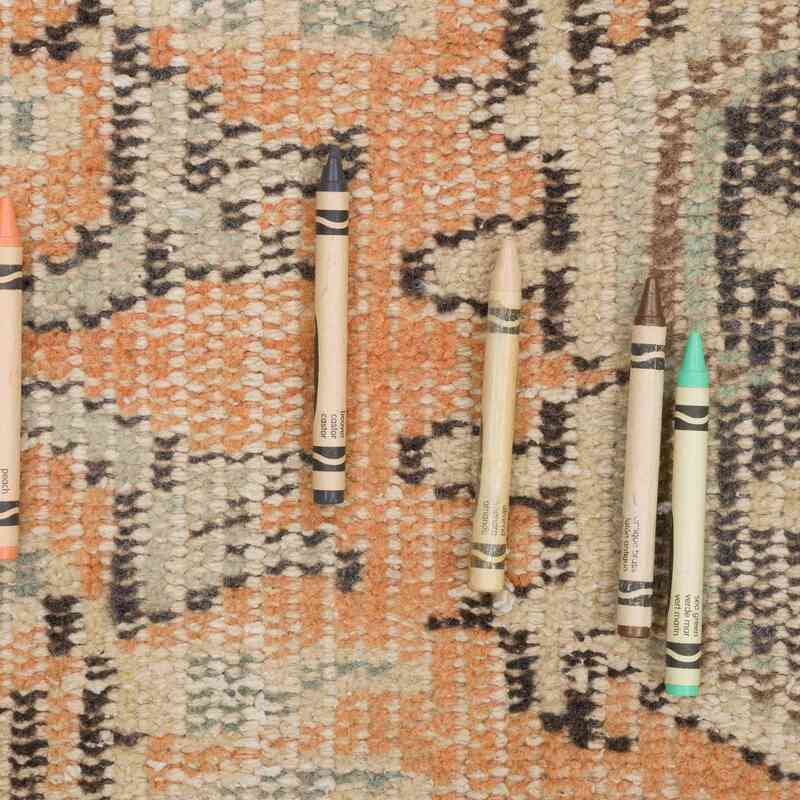 Alfombra Vintage Turca Anudada a Mano - 145 cm x 265 cm - K0066613