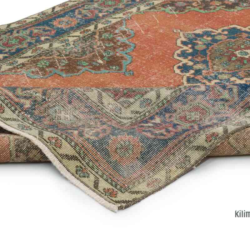 Alfombra Turca Vintage De Pasillo - 147 cm x 386 cm - K0066616