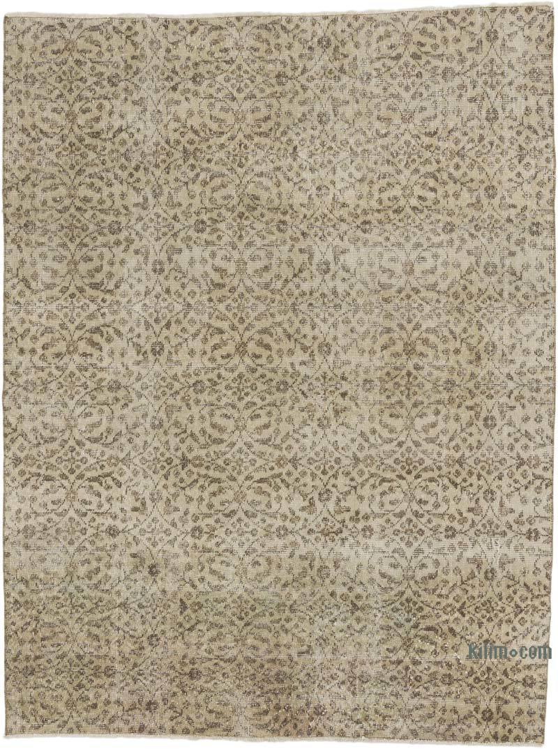 Alfombra Vintage Turca Anudada a Mano - 157 cm x 210 cm - K0066619