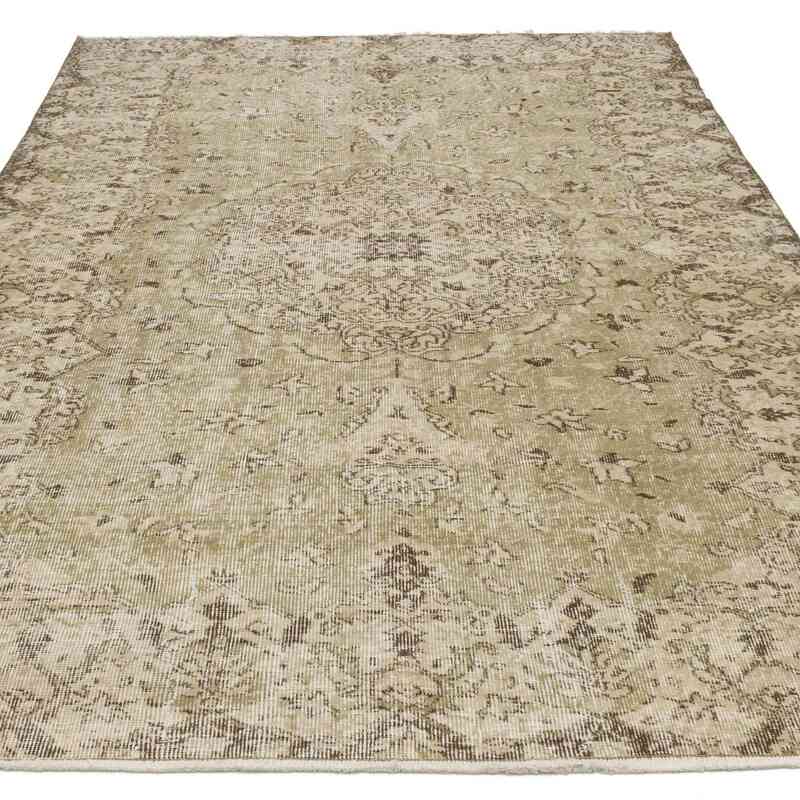 Alfombra Vintage Turca Anudada a Mano - 153 cm x 248 cm - K0066621