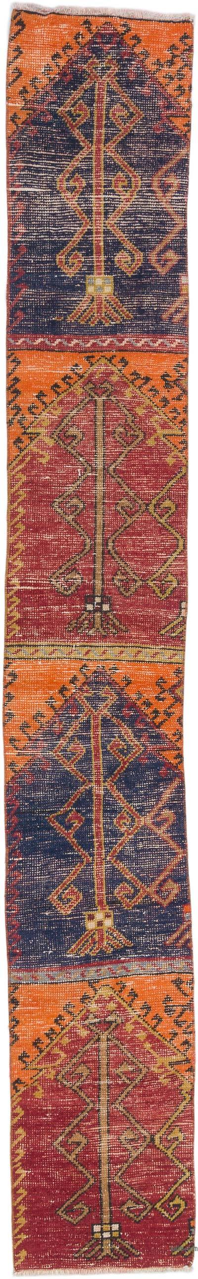 Vintage Anadolu Yolluk - 45 cm x 302 cm