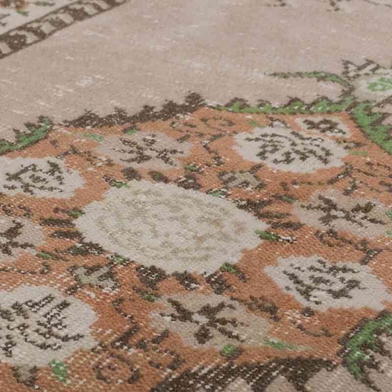Alfombra Vintage Turca Anudada a Mano - 133 cm x 230 cm - K0066630