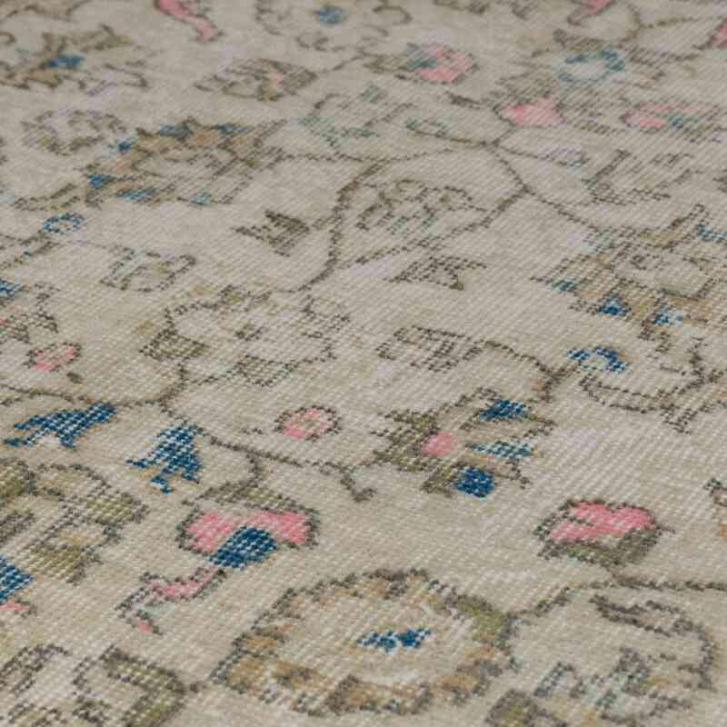 Vintage Turkish Hand-Knotted Rug - 3' 9" x 6' 11" (45" x 83") - K0066633