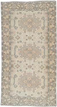 El Dokuma Vintage Hali - 122 cm x 227 cm