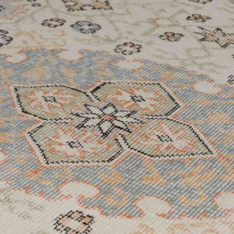 Alfombra Vintage Turca Anudada a Mano - 122 cm x 227 cm - K0066636