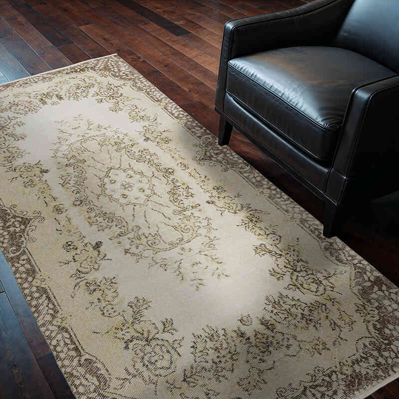 El Dokuma Vintage Hali - 113 cm x 206 cm - K0066641