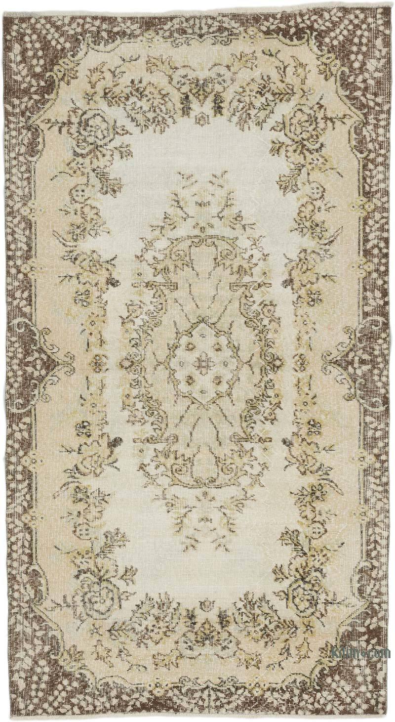 El Dokuma Vintage Hali - 113 cm x 206 cm - K0066641