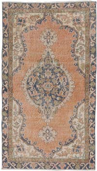 El Dokuma Vintage Halı - 110 cm x 198 cm