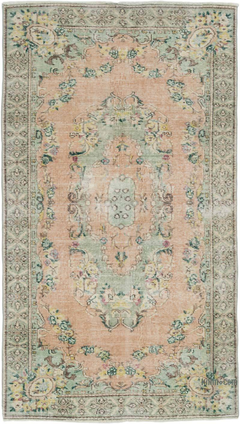 Vintage Turkish Hand-Knotted Rug - 3' 11" x 6' 10" (47" x 82") - K0066649