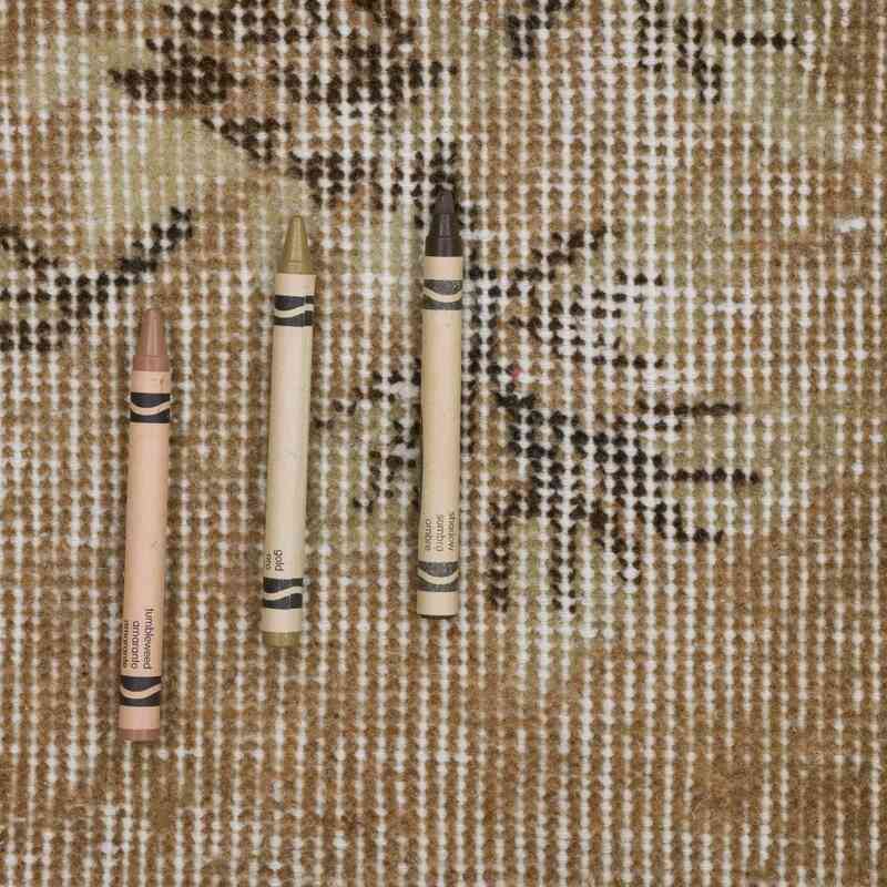Over-dyed Vintage Hand-Knotted Turkish Rug - 3' 8" x 6' 10" (44" x 82") - K0066660