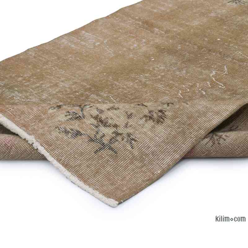 Over-dyed Vintage Hand-Knotted Turkish Rug - 3' 8" x 6' 10" (44" x 82") - K0066660