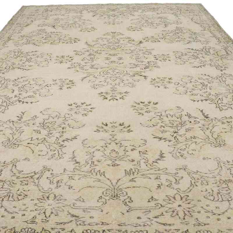 Alfombra Vintage Turca Anudada a Mano - 218 cm x 329 cm - K0066670