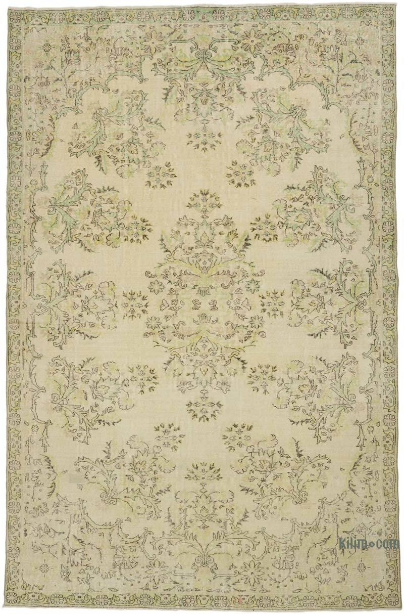 Alfombra Vintage Turca Anudada a Mano - 218 cm x 329 cm - K0066670