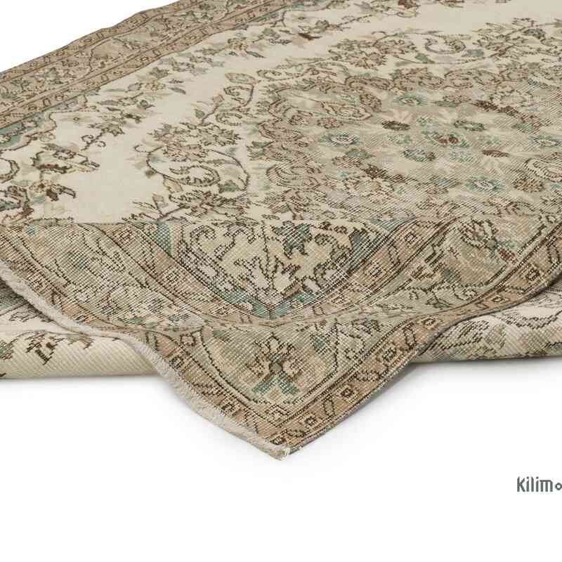 Alfombra Vintage Turca Anudada a Mano - 174 cm x 267 cm - K0066671