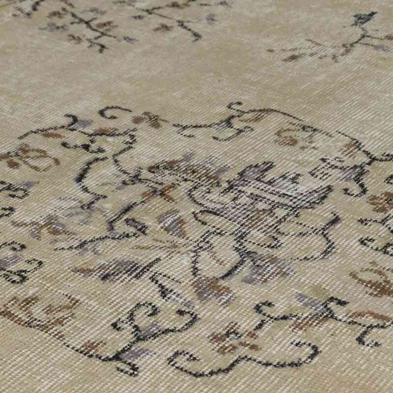 Alfombra Vintage Turca Anudada a Mano - 214 cm x 301 cm - K0066672