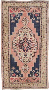 Alfombra Vintage Turca Anudada a Mano - 173 cm x 315 cm