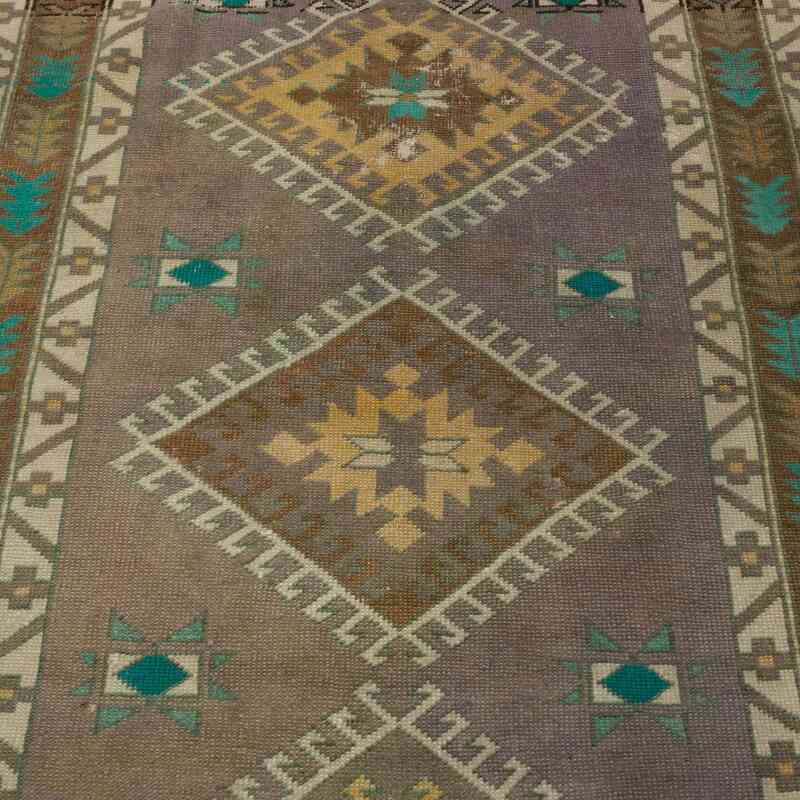 Alfombra Vintage Turca Anudada a Mano - 114 cm x 171 cm - K0066684