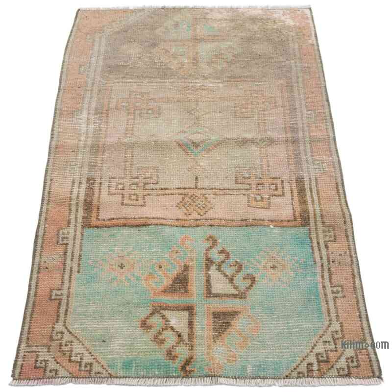 Vintage Turkish Hand-Knotted Rug - 2' 2" x 3' 5" (26 in. x 41 in.) - K0066692