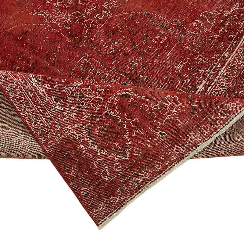 Boyalı El Dokuma Vintage Halı - 297 cm x 385 cm - K0066710