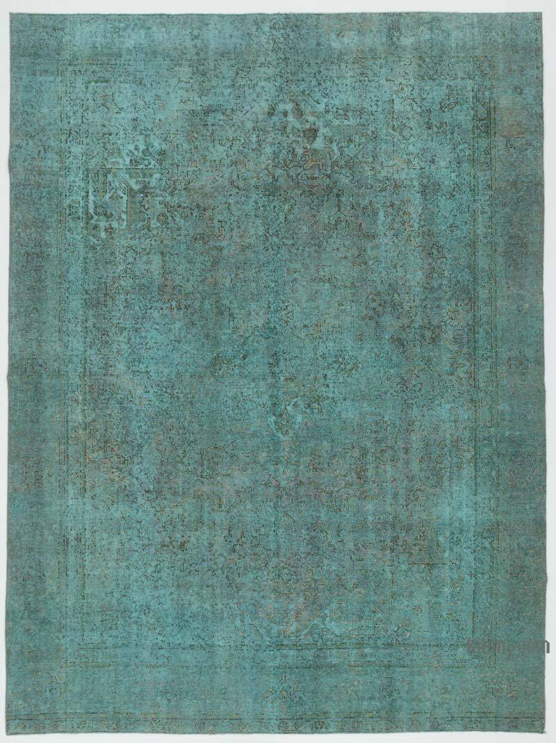 Boyalı El Dokuma Vintage Halı - 267 cm x 361 cm - K0066712