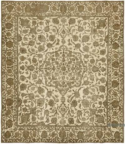 El Dokuma Vintage Halı - 298 cm x 340 cm