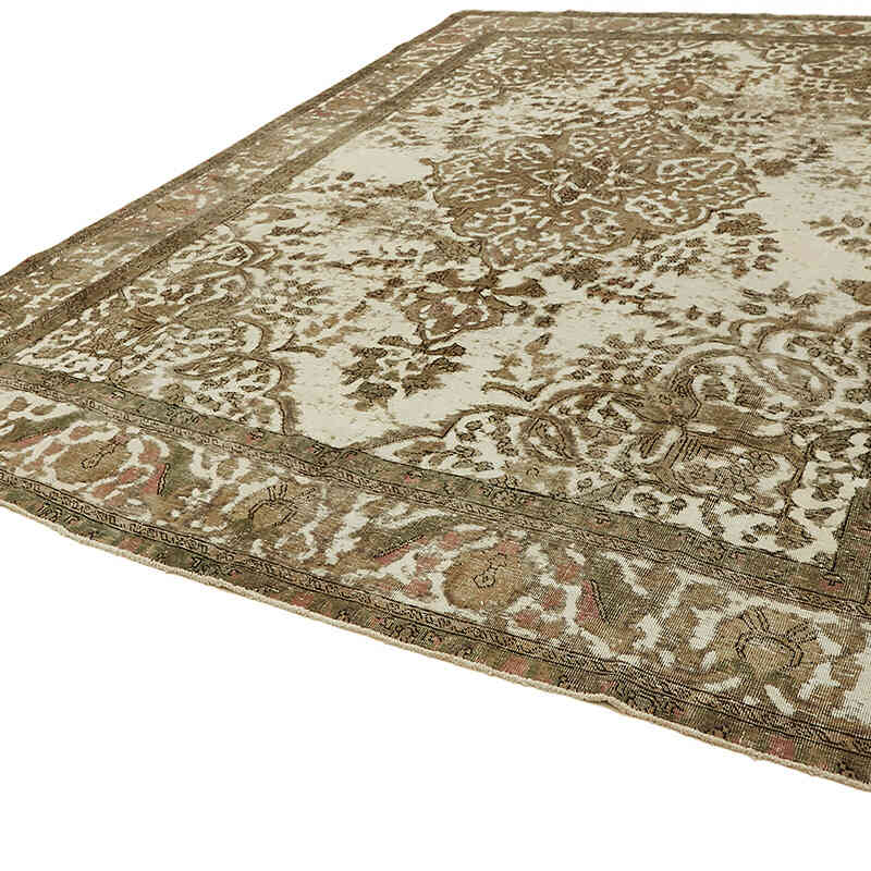 Vintage Hand-Knotted Oriental Rug - 9' 4" x 12' 7" (112" x 151") - K0066728