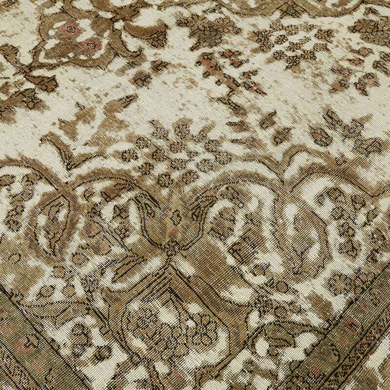 Vintage Hand-Knotted Oriental Rug - 9' 4" x 12' 7" (112" x 151") - K0066728
