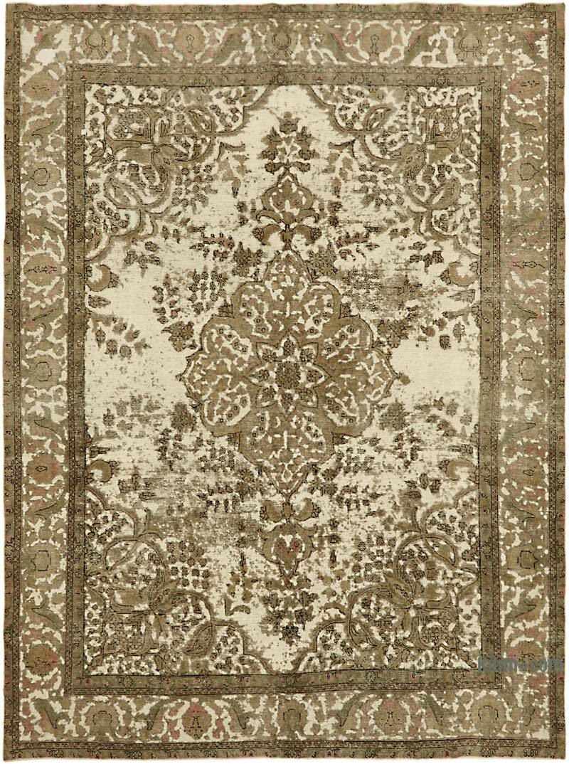 Vintage Hand-Knotted Oriental Rug - 9' 4" x 12' 7" (112" x 151") - K0066728