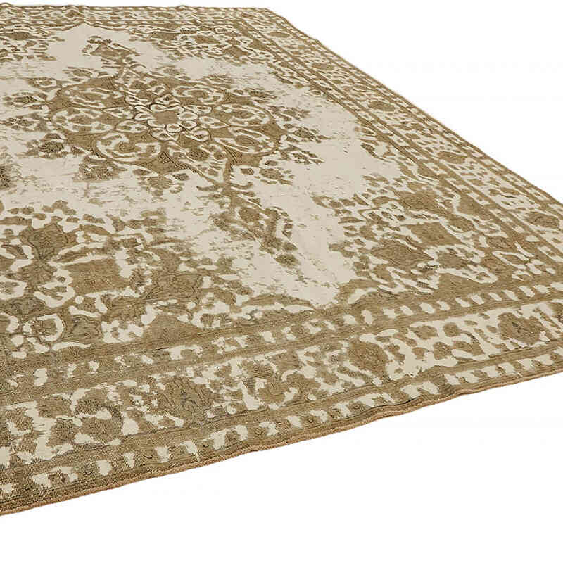 Vintage Hand-Knotted Oriental Rug - 9' 7" x 12' 6" (115" x 150") - K0066737