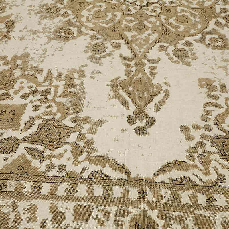Vintage Hand-Knotted Oriental Rug - 9' 7" x 12' 6" (115" x 150") - K0066737