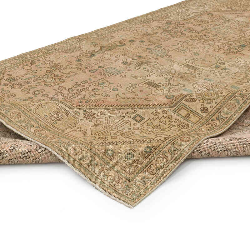 Alfombra Oriental Vintage Anudada a Mano - 190 cm x 289 cm - K0066738