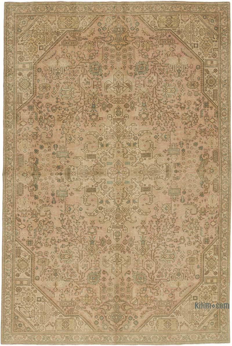Alfombra Oriental Vintage Anudada a Mano - 190 cm x 289 cm - K0066738