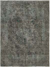 Boyalı El Dokuma Vintage Halı - 297 cm x 399 cm