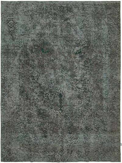 Over-dyed Vintage Hand-Knotted Oriental Rug - 9' 9" x 13' 1" (117 in. x 157 in.)
