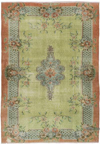 El Dokuma Vintage Halı - 194 cm x 278 cm
