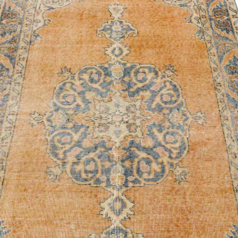 Alfombra Vintage Turca Anudada a Mano - 117 cm x 219 cm - K0066751