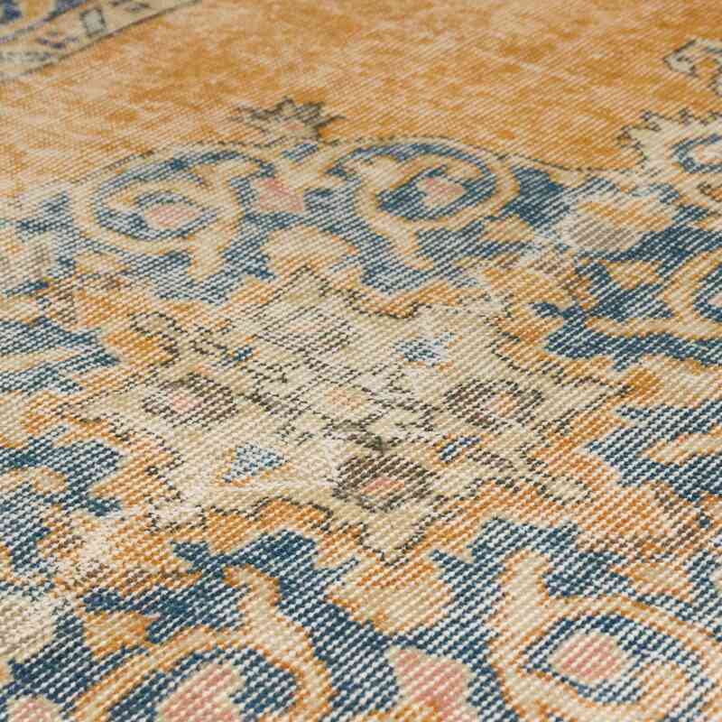 Alfombra Vintage Turca Anudada a Mano - 117 cm x 219 cm - K0066751