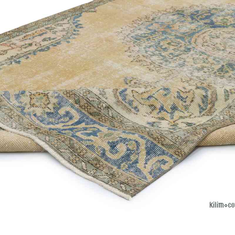 Alfombra Vintage Turca Anudada a Mano - 179 cm x 340 cm - K0066752