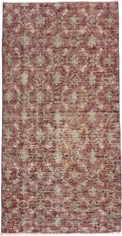 El Dokuma Vintage Halı - 93 cm x 179 cm