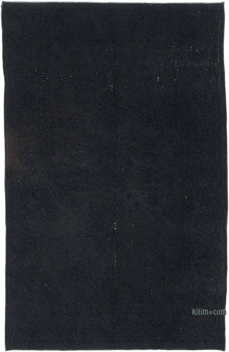 Boyalı El Dokuma Vintage Halı - 117 cm x 180 cm - K0066759