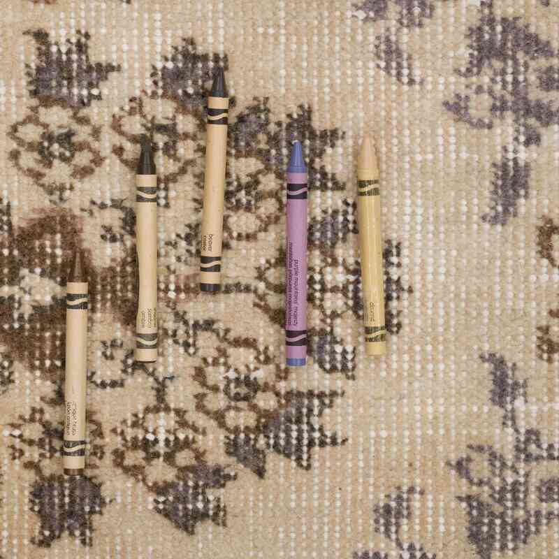 Alfombra Vintage Turca Anudada a Mano - 167 cm x 287 cm - K0066761