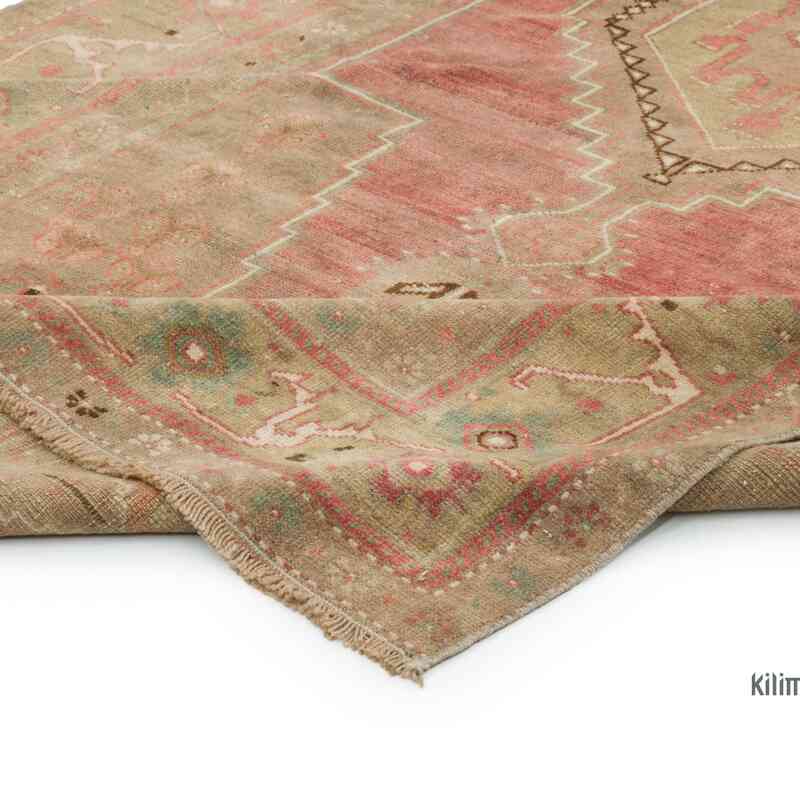 Vintage Turkish Hand-Knotted Rug - 4' 9" x 9' 2" (57" x 110") - K0066765