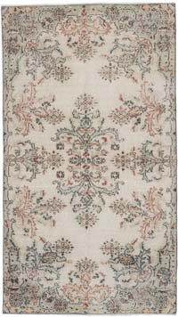 El Dokuma Vintage Halı - 117 cm x 208 cm